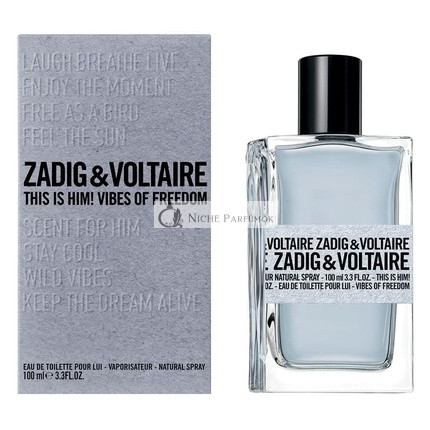 Zadig & Voltaire This is Him! Vibes Of Freedom Eau de Toilette for men 100 ml