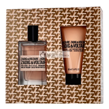 Zadig & Voltaire This is Her! Vibes of Freedom Body Lotion Set 50ml+50ml