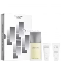   Issey Miyake Dissey Homme Eau De Toilette, Gel Douche, After Shave Set - 125ml, 50ml, 50ml