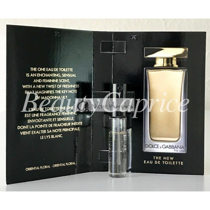 Dolce & Gabbana The One The New Eau De Toilette D&G Spray 1.5ml