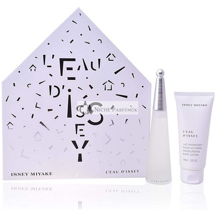 Issey Miyake L'eau d'Issey Gift Set For Her - 50ml Eau De Toilette Spray + 100ml Body Lotion