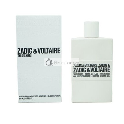 Zadig & Voltaire This is Her! Scented Shower Gel 200ml