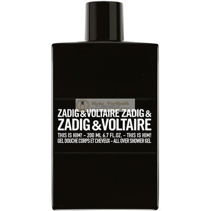 Zadig & Voltaire This Is Him Tusfürdő, 200 ml
