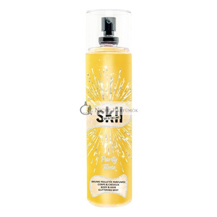 Skil Sequin Party Time Perfume Mist for Women Night Call Collection Musk Vanilla Scent Spray Bottle 250ml - Made in France to Grasse