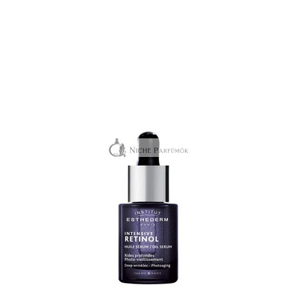 Esthederm Intensive Retinol Serum Face and Neck Anti-aging Wrinkles Firming Serum 0.5 Ounce