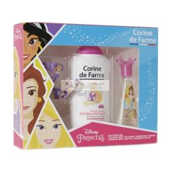   Corine de Farme Disney Princess Ajándékcsomag Eau de Toilette 30ml és Tusfürdő 300ml Hajcsatokkal és Karkötővel