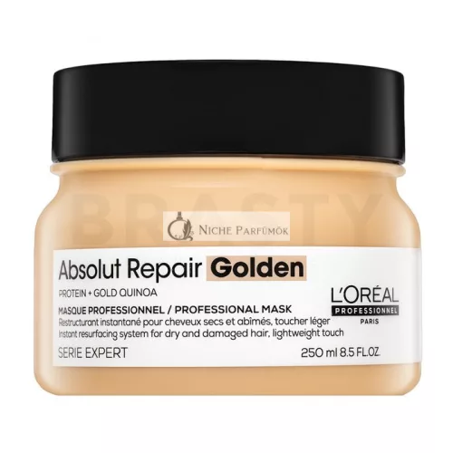 L'Oréal Professionnel Série Expert Absolut Repair Gold Quinoa + Protein Golden Masque for Very Damaged Hair 250 ml