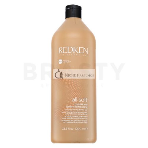 Redken All Soft Conditioner Nourishing Conditioner for Dry and Unruly Hair 1000 ml