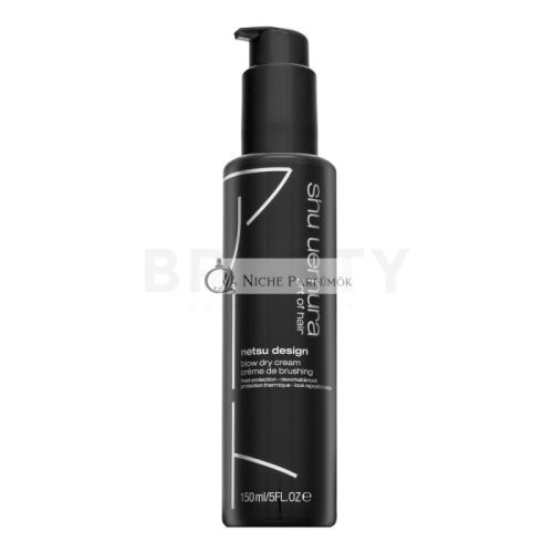 Shu Uemura Netsu Design Blow Dry Cream Nourishing Cream for Heat Styling Hair 150 ml