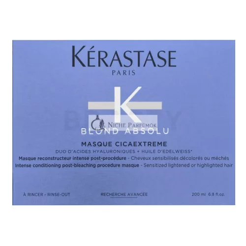 Kérastase Blond Absolu Masque Cicaextreme mask for platinum blonde and gray hair 200 ml