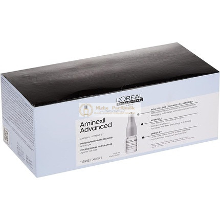 L'Oréal Professionnel Serie Expert Aminexil Advanced Scalp Serum for Non-Disease Hair Loss with Omega-6 6ml