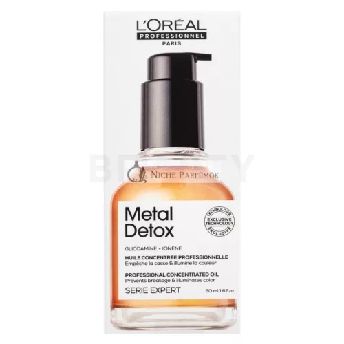 L'Oréal Professionnel Série Expert Metal Detox Professional Concentrated Oil for shine and protection of colored hair 50 ml