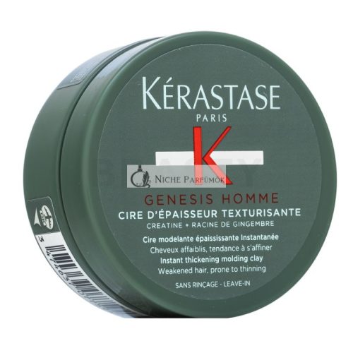 Kérastase Genesis Homme Cire D'Épaisseur Texturisante Hair Wax for Medium Hold 75 ml