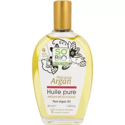 SO'BiO Etic Pure 100% Organic Argan Oil 50ml
