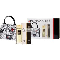  Alyssa Ashley Women's Gift Set with Bag and Eau de Parfum Spray 100ml