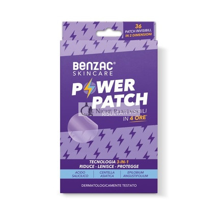 Benzac Skincare Power Patch Acne and Pimple Reducer with Salicylic Acid and Centella Asiatica