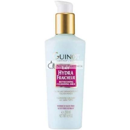 Guinot 200ml Hydra Fraicheur Refreshing Cleansing Milk with Aloe Vera Extract