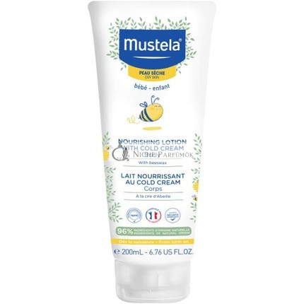 Mustela Nourishing Milk With Cold Cream and Bee Wax 200ml