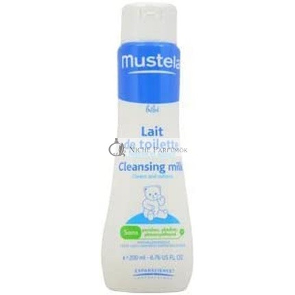 Mustela Gentle Facial Cleanser and Body Wash for Newborn Baby 200ml