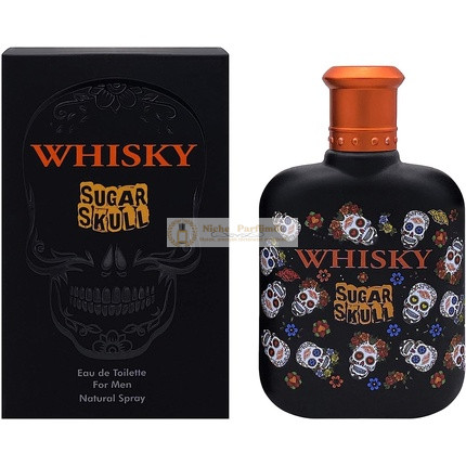 EVAFLORPARIS Whisky Sugar Skull Eau de Toilette 100ml Férfi Parfüm Spray