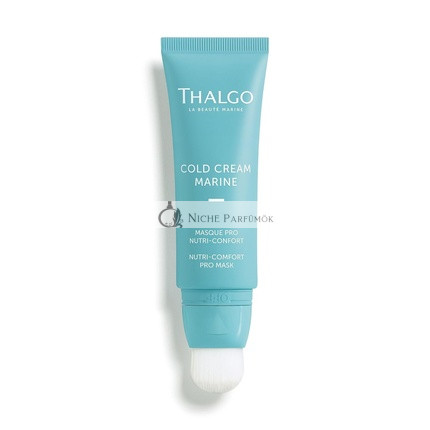 THALGO Nutri-Comfort Pro Mask Cream Cold Cream Marine 50ml with Integrated Brush