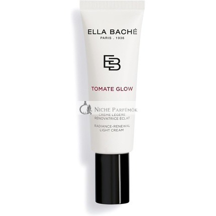 Ella Baché Tomato Glow Light Cream 50ml - Smoothing Face Care for Pale Skin with Antioxidants - Light Formulation, Suitable for Combination Skin
