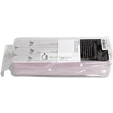 Lime Peggy Sage Colossal Zebra Nail File 180/180 - Pack of 30
