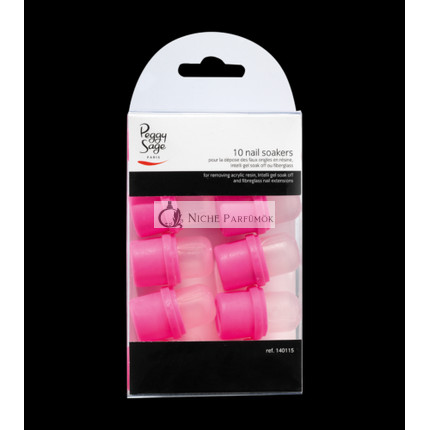 Peggy Sage Nail Soaker x10 for Resin and Gel False Nail Removal