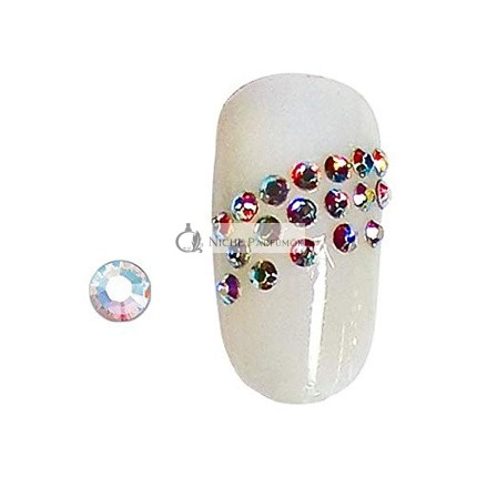 100 Aurora Borealis Rhinestone Nail Gems