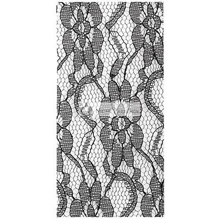 Black Lace Nail Decorations 149366