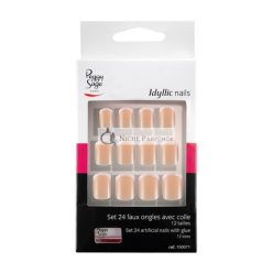 Idylle French-Fine False Nail Kit - 24 Nails