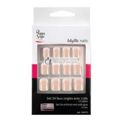 Idyllic Nails French Large False Nail Kit