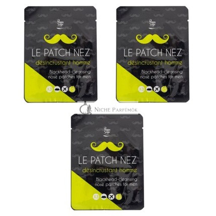 Peggy Sage Purifying Nose Patches for Men for Impurities and Blackheads - Pack of 3