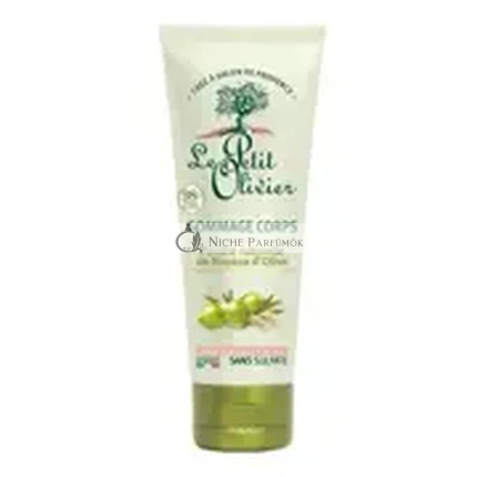 Le Petit Olivier Natural Olive Stone Body Scrub - 200 Ml For Normal To Dry Skin