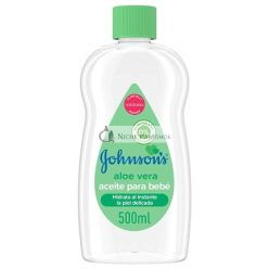 Johnsons Baby Oil Aloe Vera 500ml