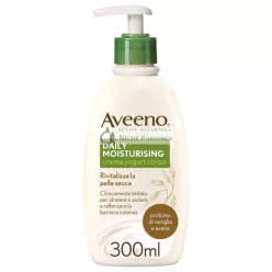   Aveeno Daily Moisturising Body Cream with Yogurt Vanilla and Oat Scent 300ml