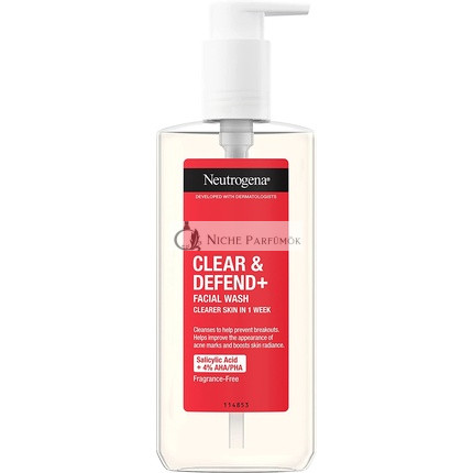 Neutrogena Clear and Defend+ Wash 200ml