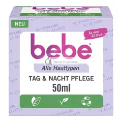   bebe Day & Night Care Face Cream 50ml with Moonflower and Vanilla Scent