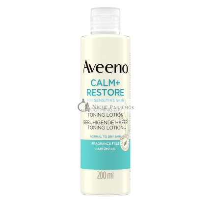 Aveeno Calm+Restore Soothing Oat Toning Lotion 200ml - Fragrance-Free Toner