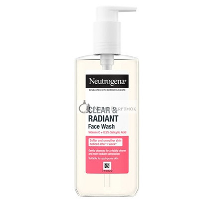 Neutrogena Brightening Cleansing Gel For Problematic Skin Clear & Radiant Face Wash 200 Ml