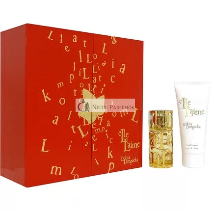 Lolita Lempicka Elle L'Aime Eau de Parfum & Body Lotion Gift Set for Her 40ml