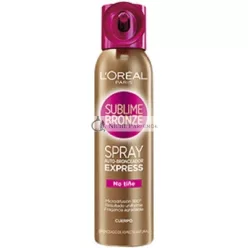   L'Oreal Sublime Bronze Self Tan Express Mist Spray Body 150ml - Medium