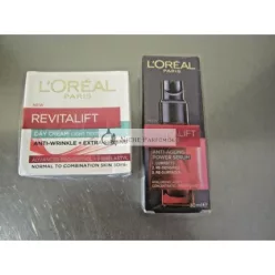   L'OREAL Revitalift Laser X3 Anti Ageing Serum 30ml and Revitalift Day Cream 50ml