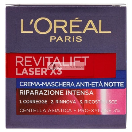 L'Oreal Revitalift Laser X3 Cream Mask Ampoules Night 50ml