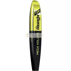   L'Oreal Paris Mascara Mega Volume Collagen Manga Punky 001 Black 1 Count