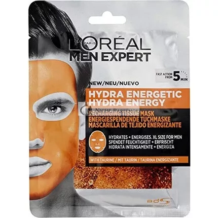 Men Expert Hydra Energetic Tissue Face Mask for Men 1 Sheet 30g