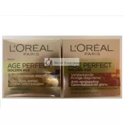   L'Oreal Golden Age Perfect Day Cream & Night Care 2x50ml - Pack of 2