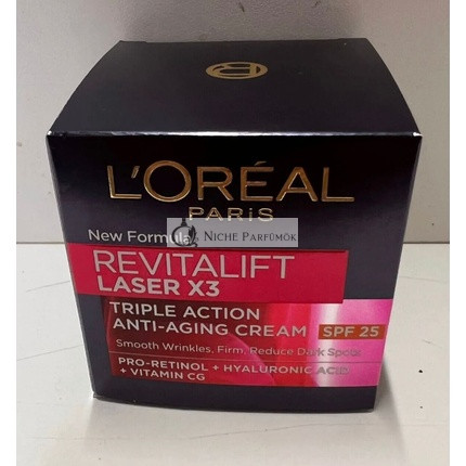 Loreal Revitalift Laser X3 Anti-Wrinkle Cream SPF25 Day 50ml