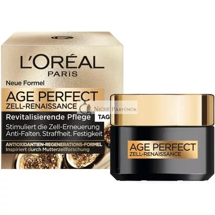 L'Oréal Paris Age Perfect Cell Renaissance Anti-Ageing Face Cream SPF 15 with Black Truffle and Black Tea 50ml