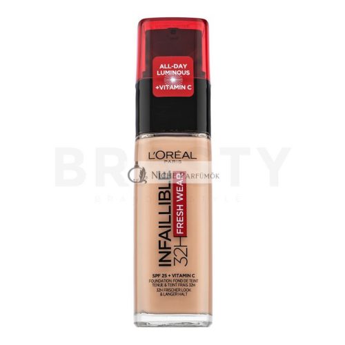 L'Oréal Paris Infaillible 32H Fresh Wear Long-Lasting Foundation Rose Beige 30 ml